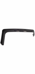 DRŽÁK NA CORNICE ASPEN BLACK 1 JEDNOTKA