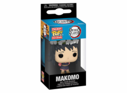 POP! Klíčenka Makomo with Flower Headdress (Demon Slayer)