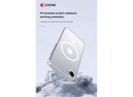 Comma kryt Hard Jacket Magnetic Case pro iPhone 16e - Clear