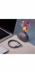 Adam Elements kabel CASA MS100 Magnetic USB-C na USB-C 60W 1m - Black