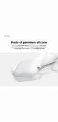 Elago Airpods 4 Silicone Hang Case - Light Blue