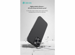 Devia kryt Nature Series Silicone Magnetic Case pro iPhone 16 Pro - Black