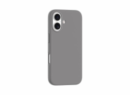 Devia kryt Nature Series Silicone Magnetic Case pro iPhone 16 - Gray White