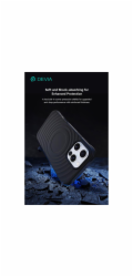 Devia kryt Ripple Magnetic Shockproof TPU Case pro iPhone 16 Pro Max - White