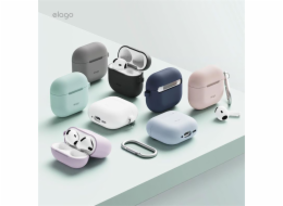 Elago Airpods 4 Silicone Hang Case - Nightglow Blue