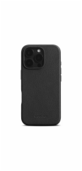 Woolnut Leather Case pro iPhone 16 Pro Max - Black