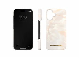iDeal Fashion Case MagSafe iPhone 16 Rose Pearl Marble