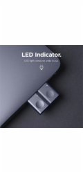 ELAGO Mini USB-C do USB 3.0 Aluminium adaptér s LED - Silver