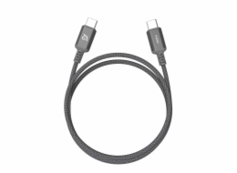 Adam Elements kabel CASA S120 USB-C na USB-C 60W 1.2m - Gray