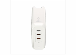 Adam Elements Omnia Pro 140W 3-Port GaN Power Charging Kit - White