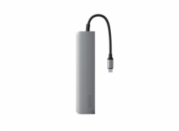 iStores by Epico 6in1 Aluminium Hub 8K s USB-C konektorem - prostorová šedá