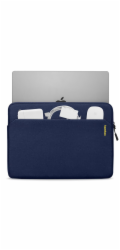 Tomtoc pouzdro Light Sleeve pro Macbook Air 15" M2/M3/M4 - Navy Blue