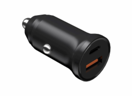 Deví nabíječka do auta Smart Series mini PD 30W Fast Car Charger - Black