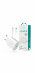 Deví síťová nabíječka Smart Series PD 25W s USB-C Cable - White