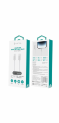 Deví kabel USB-C do USB-C PD 60W Wowen Fast Cable 1m - White