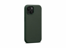 Woolnut Leather Case pro iPhone 15 - Green