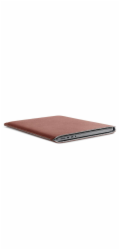 Woolnut Leather Sleeve pro Macbook Pro 14 - Cognac
