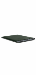 Woolnut Leather Sleeve pro Macbook Pro/Air 13 - Green