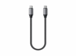 Satechi kabel USB-C do USB-C kabelu 25cm - Space Gray