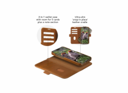 dbramante1928 - Pouzdro Lynge pro iPhone 15 Plus, tan