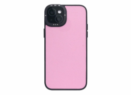 SLG Design kryt D9 France Epsom Leather pro iPhone 15 Plus - Pink