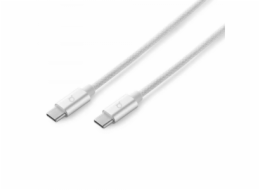 Aiino - USB-C to USB-C kabel vyrobený z braided nylon (1,2 m)