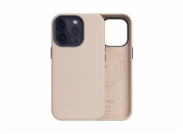 SLG Design kryt D5 Magsafe Calf Skin Leather pro iPhone 15 Pro - Craie