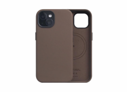 SLG Design kryt D5 Magsafe Calf Skin Leather pro iPhone 15 - Etoupe