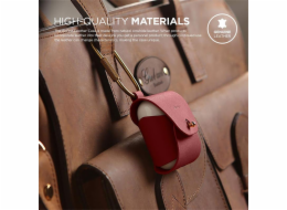 Elago Airpods Leather Case - Red