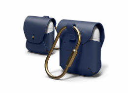 Elago Airpods Leather Case - Jean Indigo