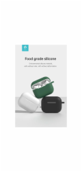Devia pouzdro Silicone Suit Case pro Apple AirPods Pro 2 - Army Green