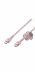 Belkin kabel Boost Charge Pro Flex USB-C to USB-C 1m - Pink