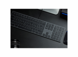 LMP klávesnice Wired USB Keyboard pro Mac 110 keys SK layout - Gray Aluminium