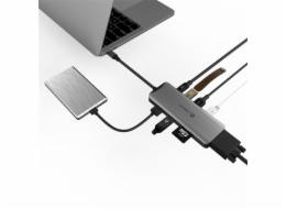 Adam Elements USB-C Casa Hub A09 9-in-1 Hub - Grey