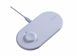 Adam Elements Omnia Q2 2-in-1 Fast Charging Stand - White