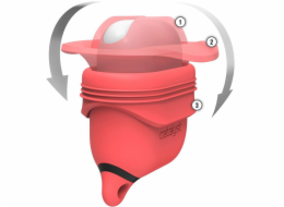 Catalyst pouzdro Waterproof case pro AirPods 1&2 - Coral