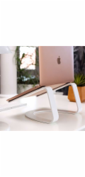 TwelveSouth stojan Curve SE pro MacBook - White Aluminium