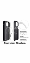 Elago kryt Silicone Case Magsafe pro iPhone 12/12 Pro - Black