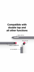 Elago kryt Classic Pencil Case pro Apple Pencil 2nd Gen & Pencil Pro - Dark Grey
