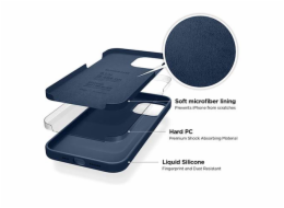 Elago kryt Silicone Case pro iPhone 12/12 Pro - Jean Indigo
