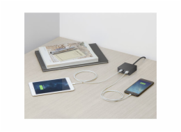 USBePower Hide Mini 27W 4-in-1 desktop charger - White