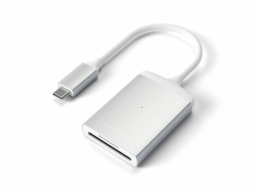 Satechi USB-C Micro/SD Card reader UHS-II - Silver Aluminium