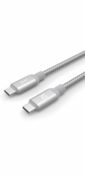 Adam Elements kabel CASA C100+ USB-C na USB-C 100W USB 3.1 Gen 2 10GB 1m - Silver