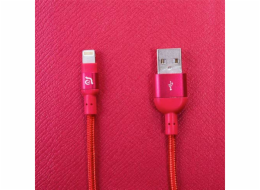 Adam Elements kabel PeAk II 120B Lightning to USB 1,2m - Red