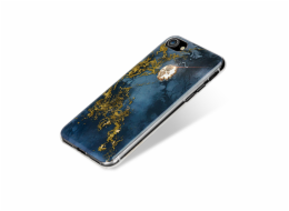 Swarovski kryt Treasure pro iPhone 8 - Onyx/Gold Skull