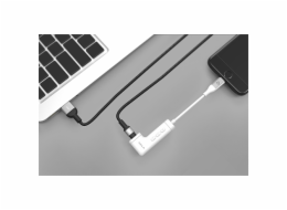 Adam Elements iLinio Lighting/Aux/Charging adaptér - White