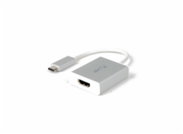 LMP adaptér USB-C do HDMI 1.4 Ultra HD 4K - Silver Aluminium