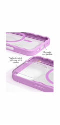 iDeal Frame Case MagSafe iPhone 16 Pro Pink