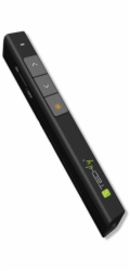 Bezdrátový prezentér Techly s laserovým ukazovátkem černý -103472