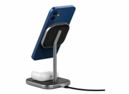 Xqisit NP Magnetic Charging Station 2 in 1 - Black Xqisit NP Magnetic Charging Station 2 in 1 - Black
